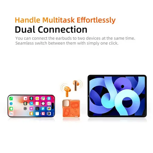 هدفون بلوتوثی کیو سی وای مدل MeloBuds Neo (7)